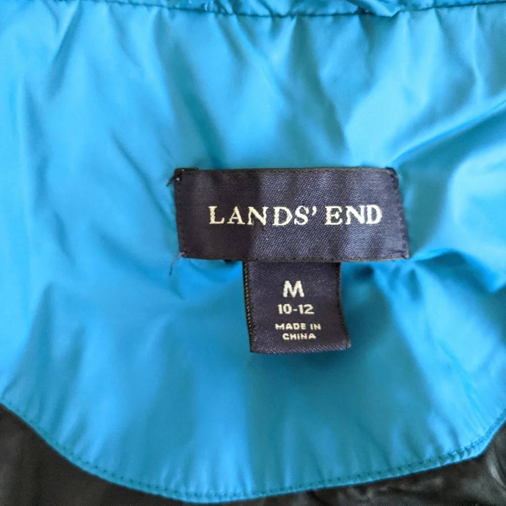 Lands' End Unisex Insulated Winter‎ Coat size M 10-12